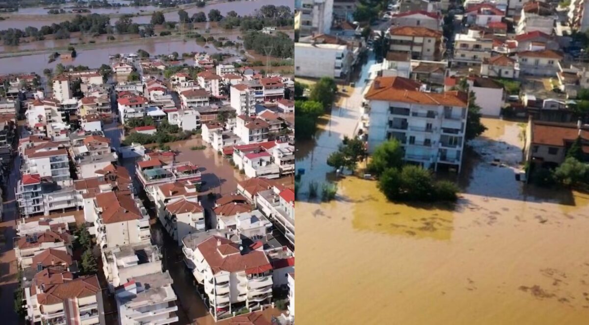 Συναγερμός στη Λάρισα: Στα 10 μέτρα το ύψος του Πηνειού