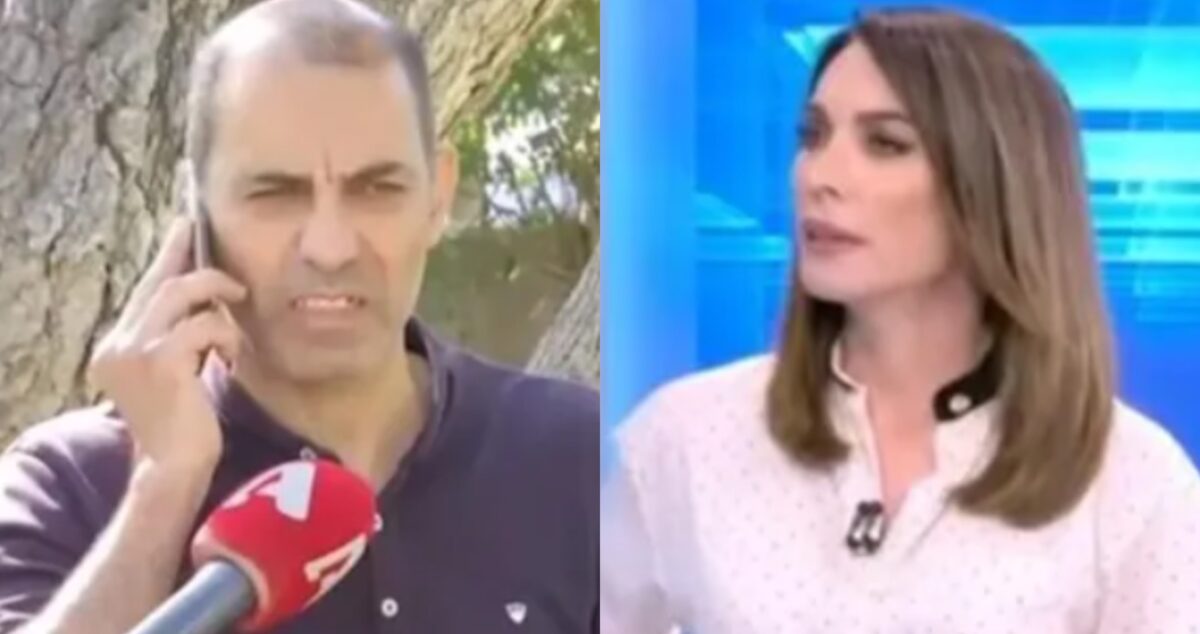 «Είσαστε πραγματικά ντρoπń»: Παλαιστίνιος πρόσφυγας τα «έψαλε» κανονικά στην Τατιάνα Στεφανίδου