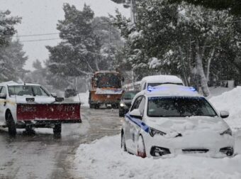 Μεγάλη προσοχή: Αυτοί οι δρόμοι είναι κλειστοί λόγω χιονόπτωσης