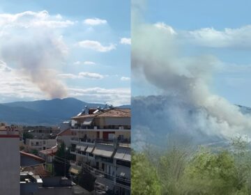 Μεγάλη φωτιά δίπλα από κατοικίες – Απειλή να κάψει εκκλησία – Συναγερμός στην Πυροσβεστική