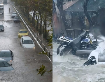 «Πνίγεται» κάτω από το νερό Τώρα πασίγνωστη μεγάλη πόλη της Ελλάδας: Δρόμοι–ποτάμια, κάτοικοι απελπισμένοι δεν ξέρουν τι να κάνουν