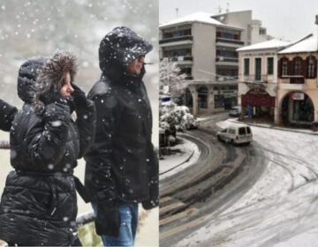 Αλλάζει ο καιρός από το απόγευμα: Πέφτει πυκνό χιόνι στην Ελλάδα σε λίγες ώρες – Σε αυτές τις πόλεις θα το στρώσει